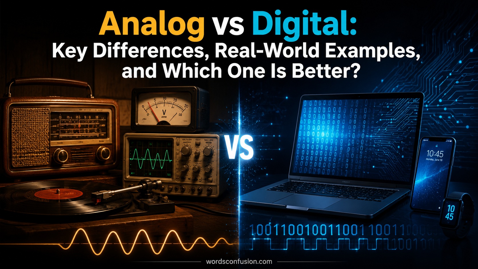 Analog vs Digital