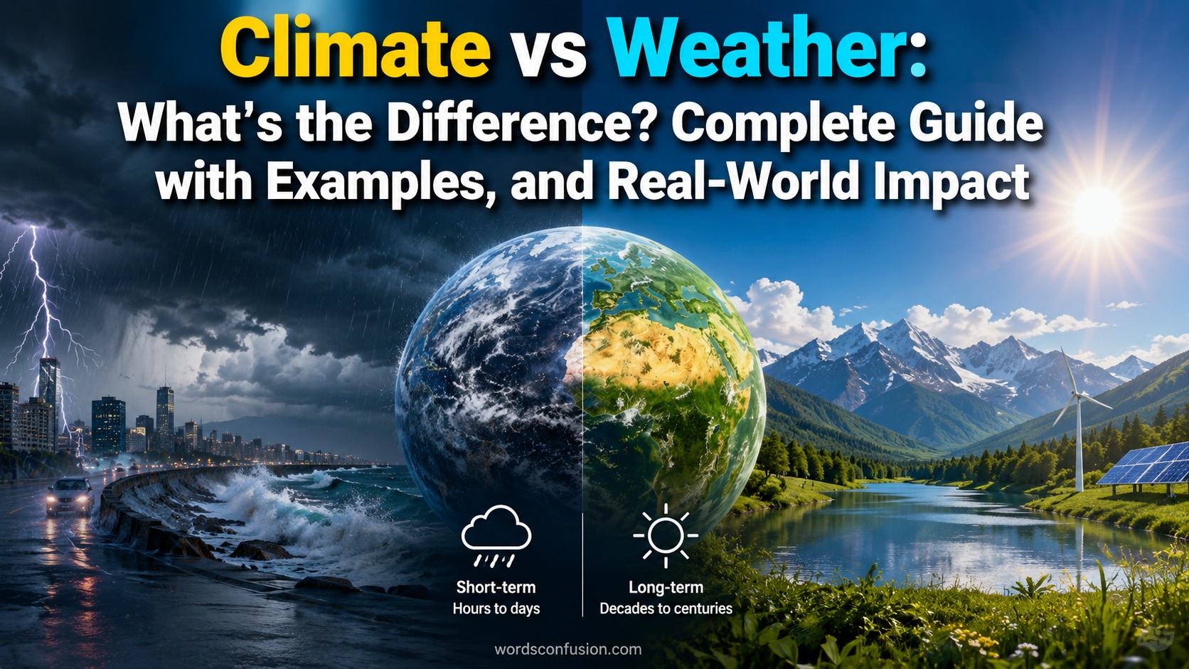 Climate vs Weather