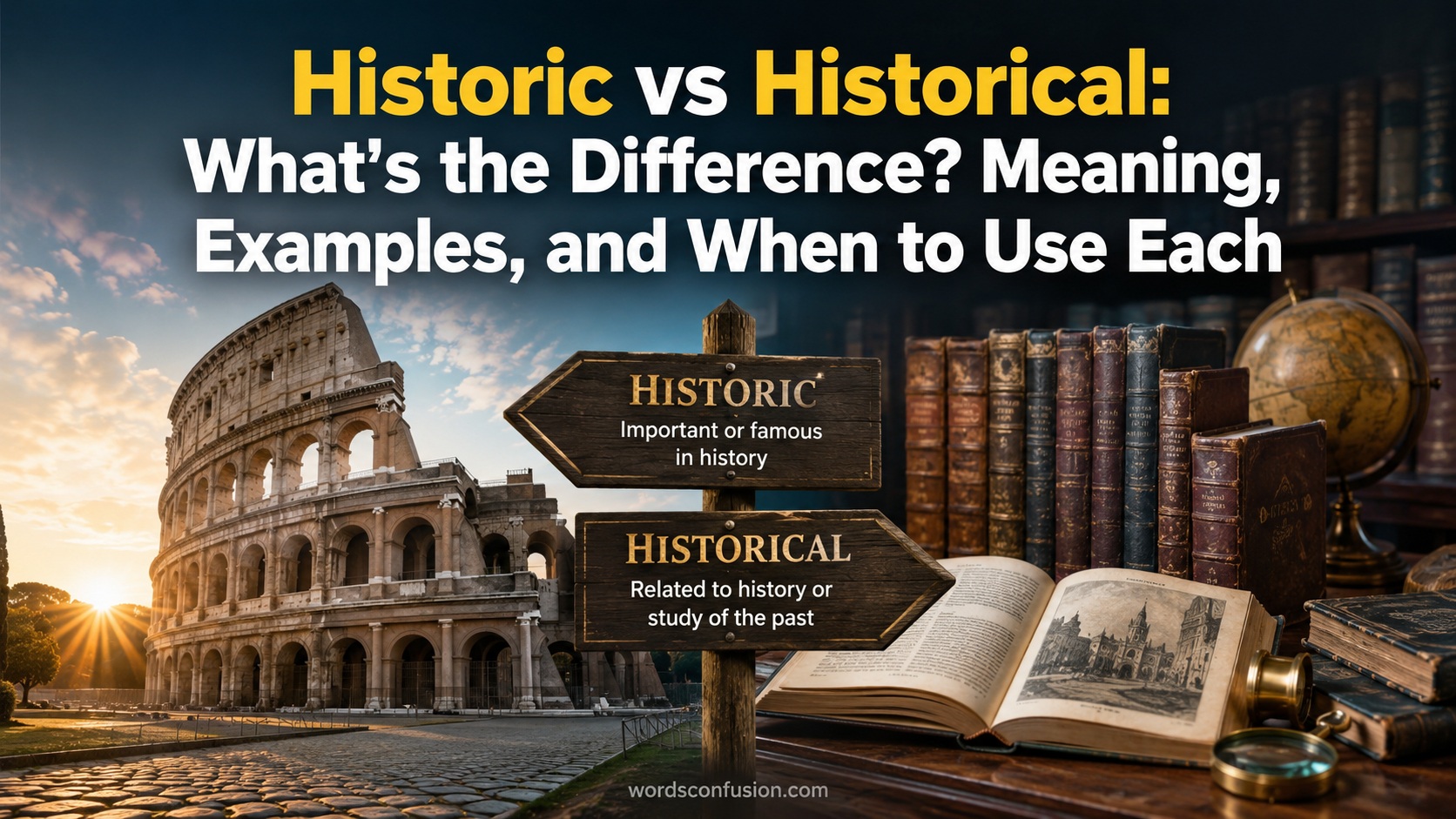 Historic vs Historical