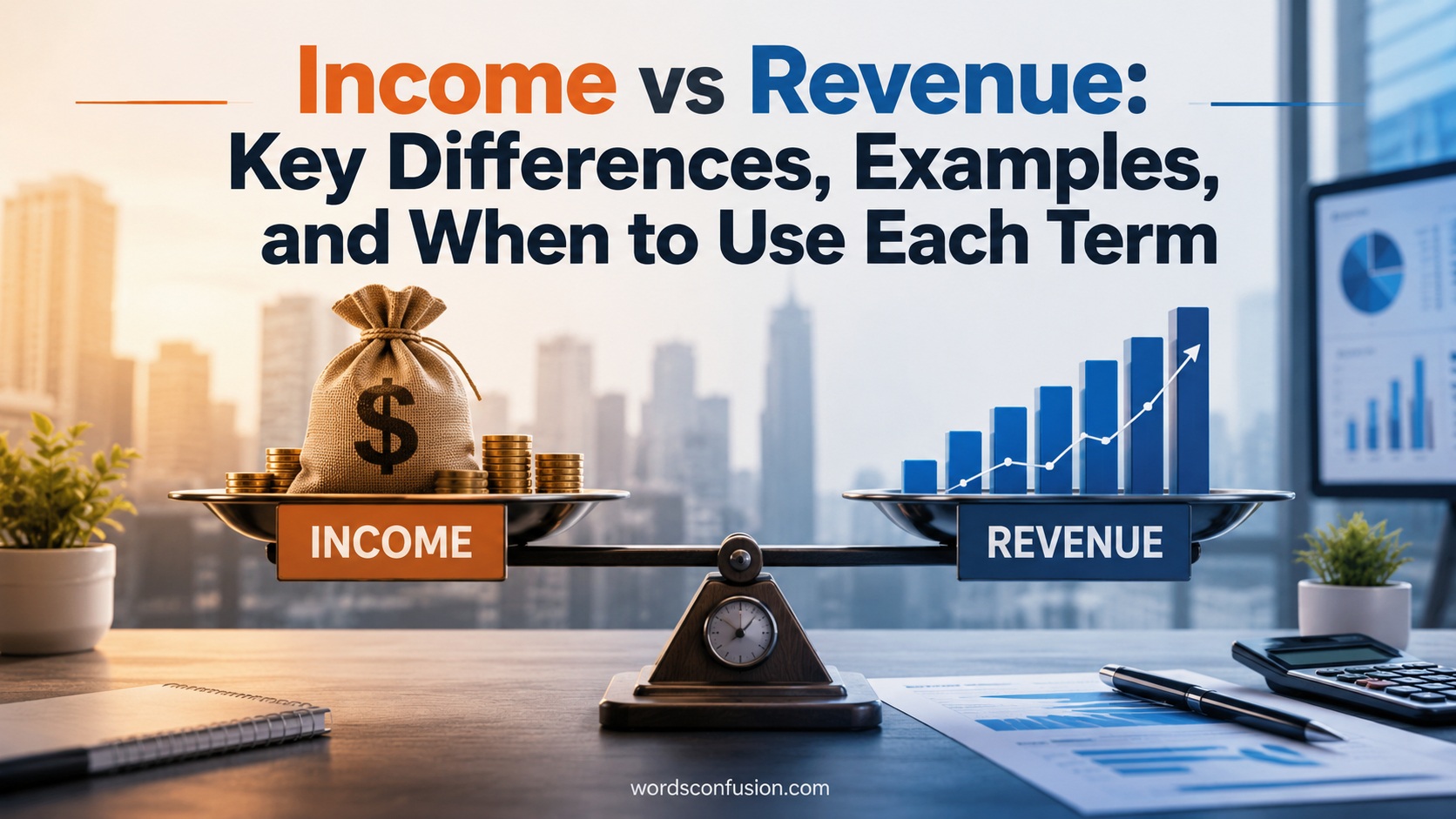 Income vs Revenue
