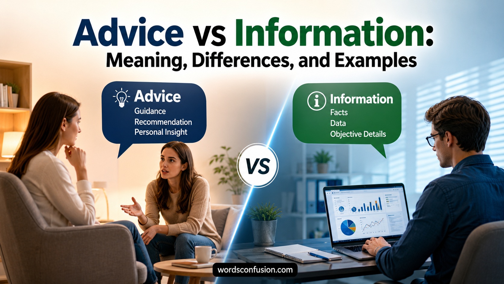 Advice vs Information