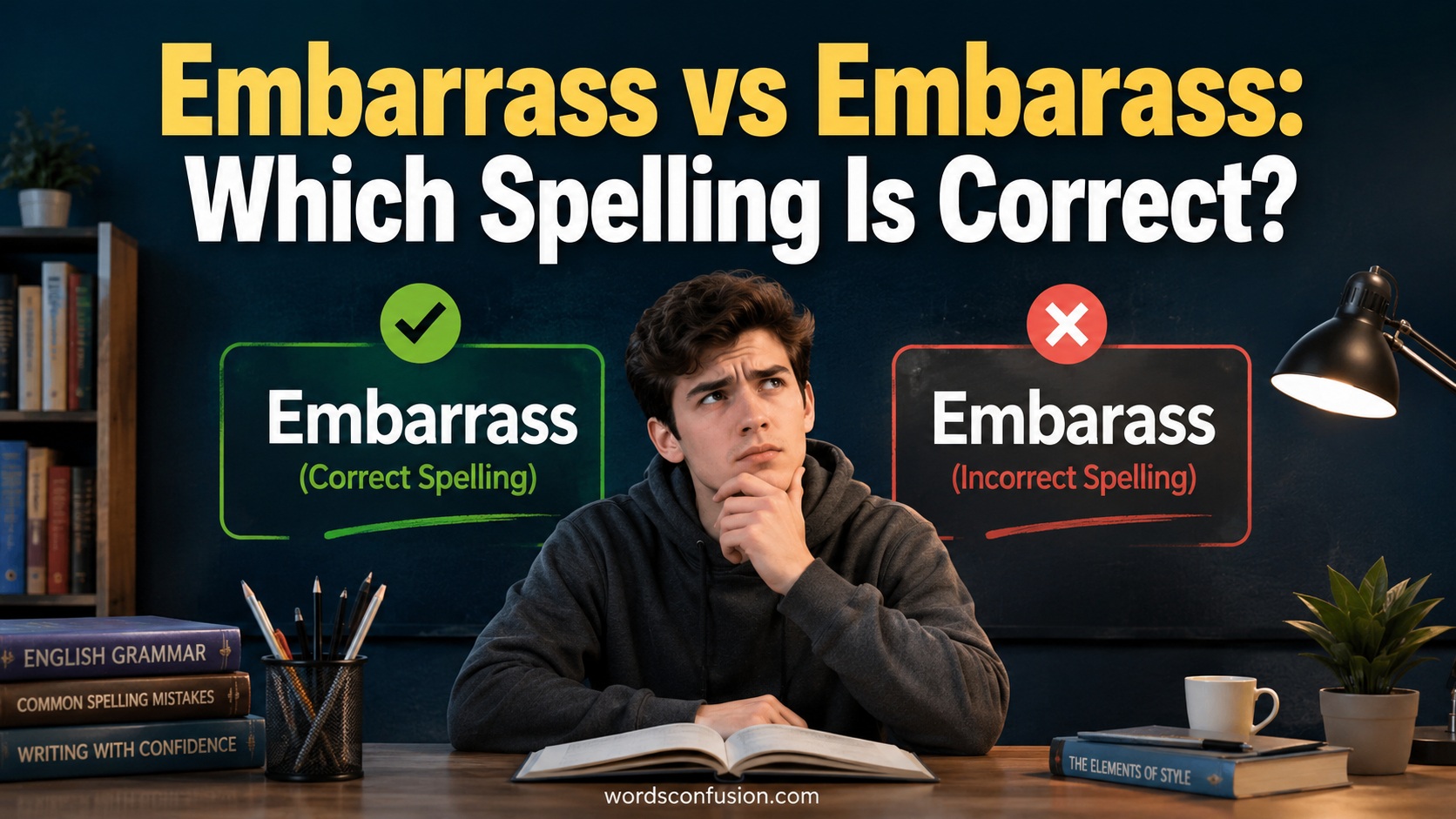 Embarrass vs Embarass
