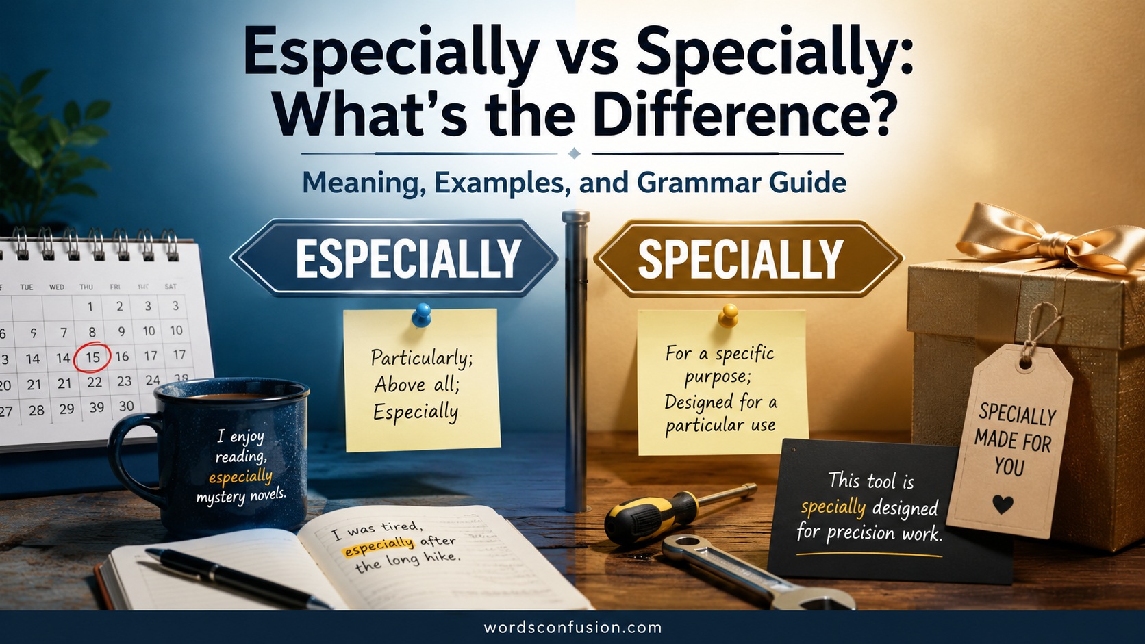 Especially vs Specially