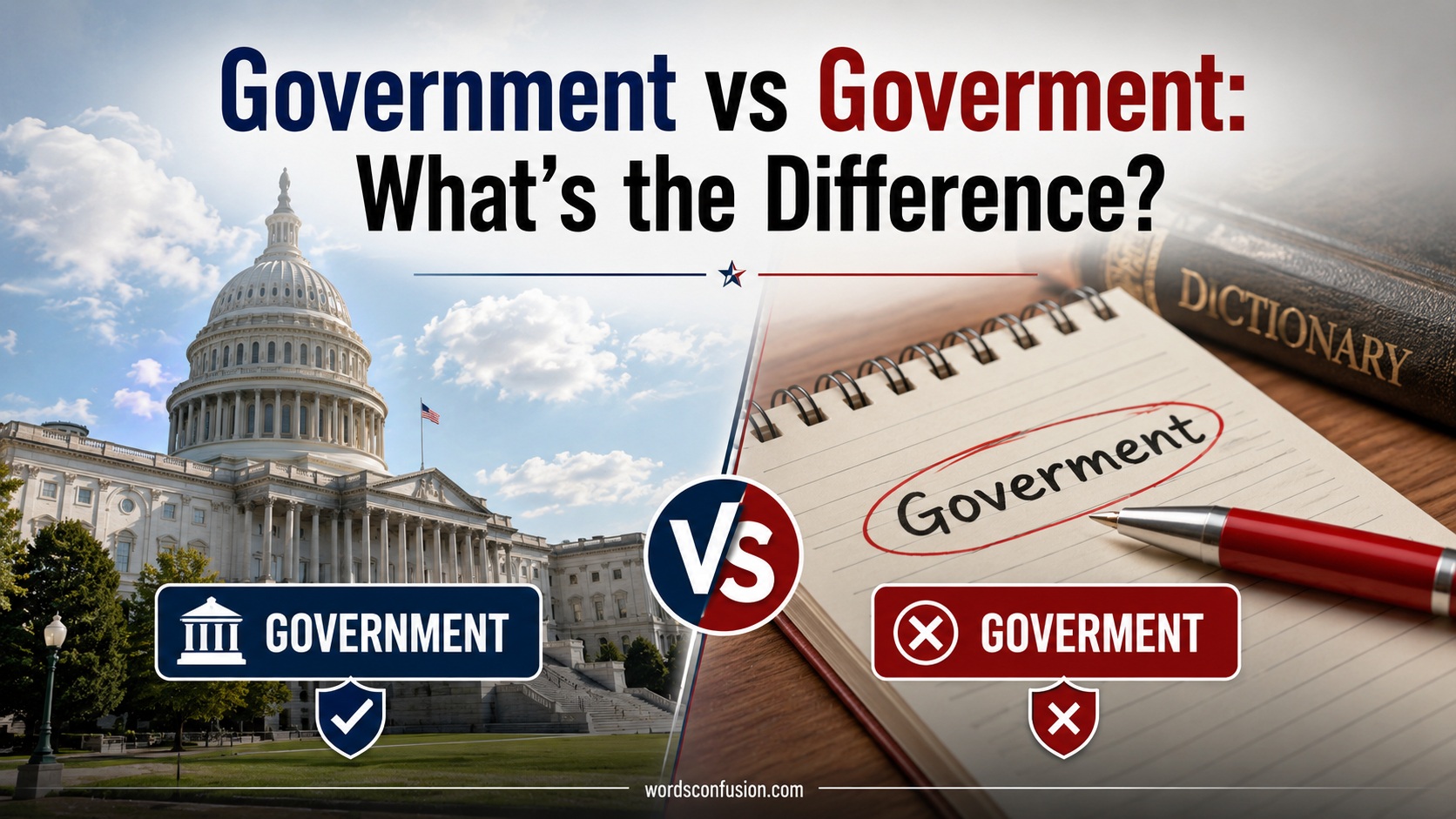 Government vs Goverment