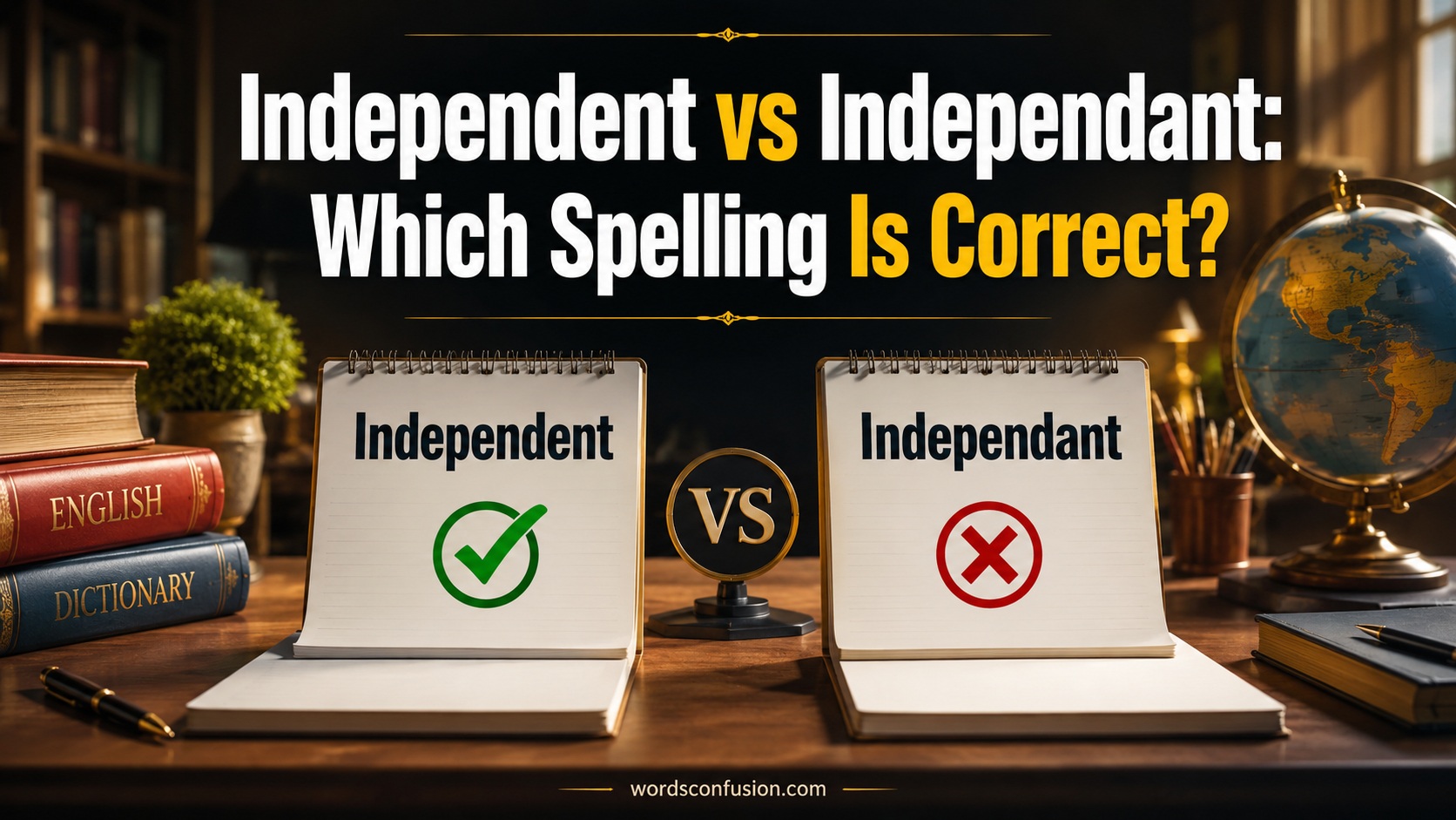 Independent vs Independant