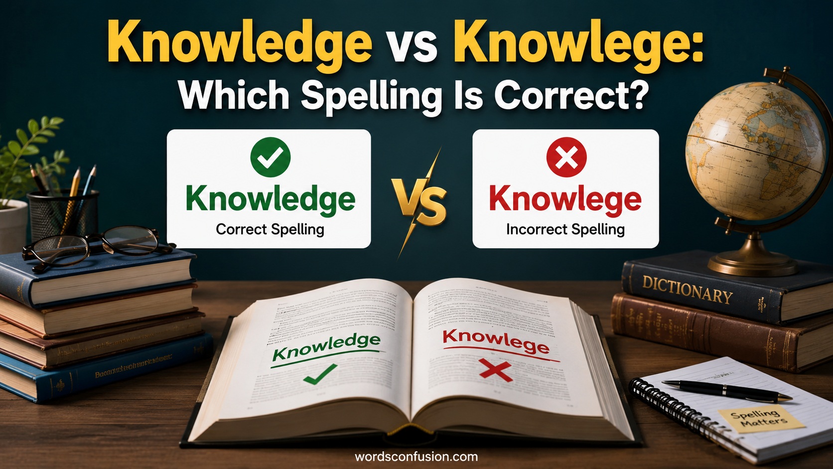 Knowledge vs Knowlege