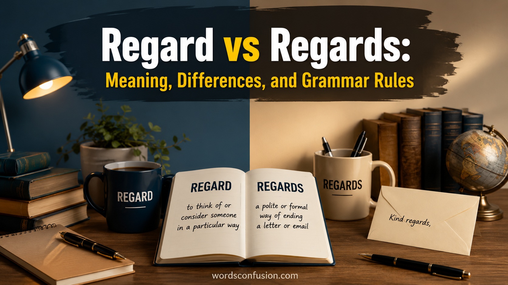 Regard vs Regards