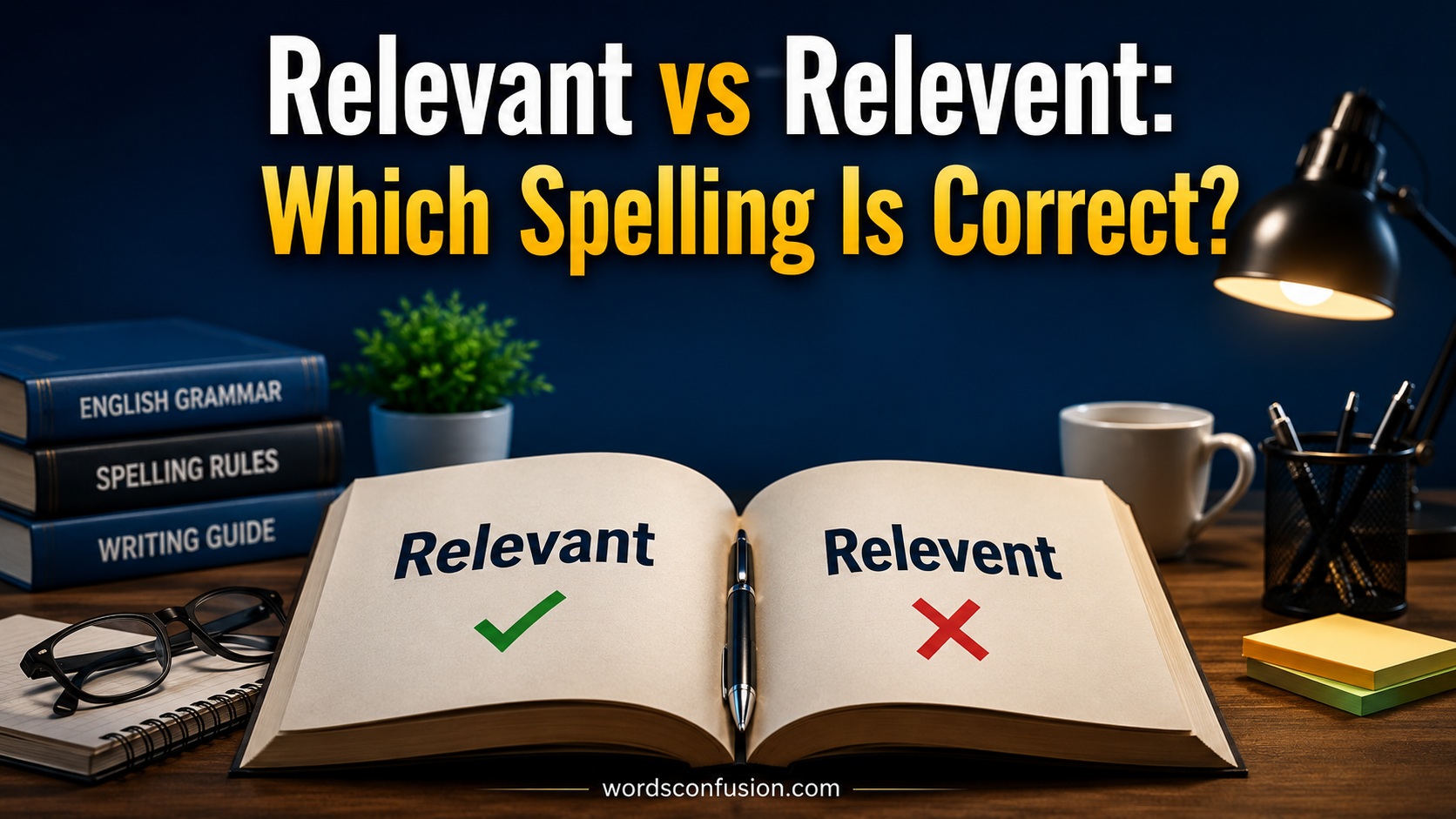 Relevant vs Relevent
