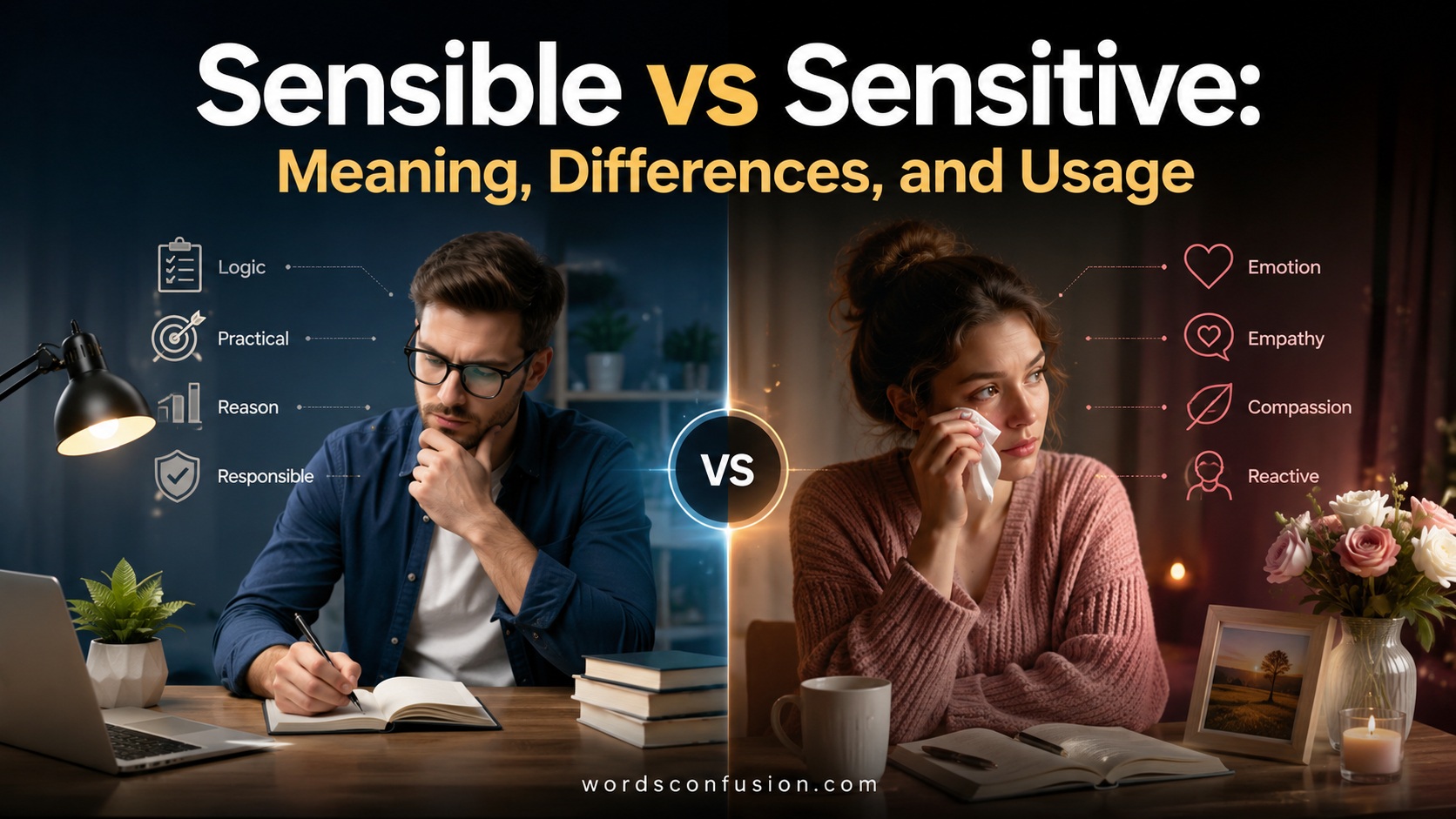 Sensible vs Sensitive