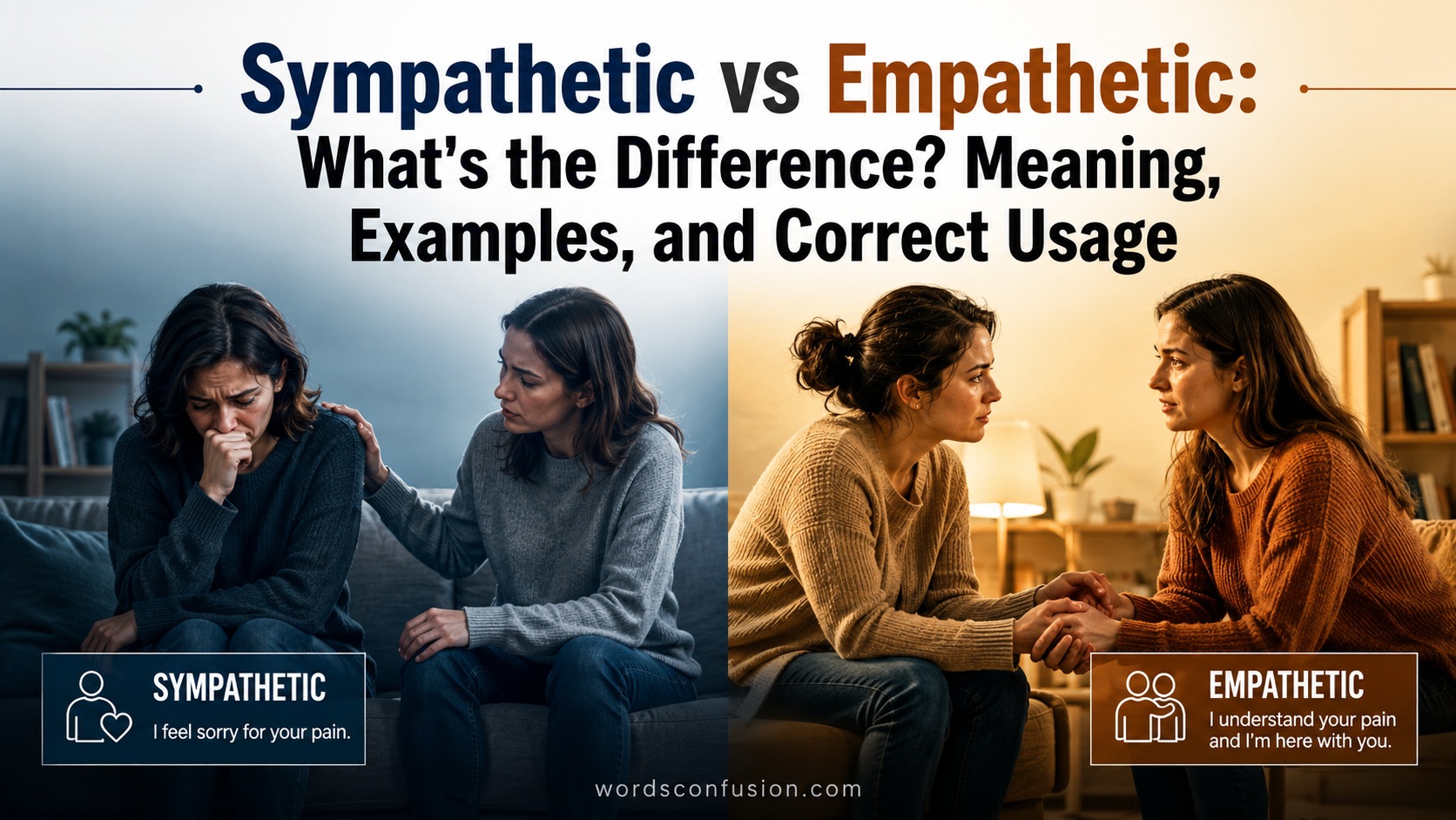 Sympathetic vs Empathetic