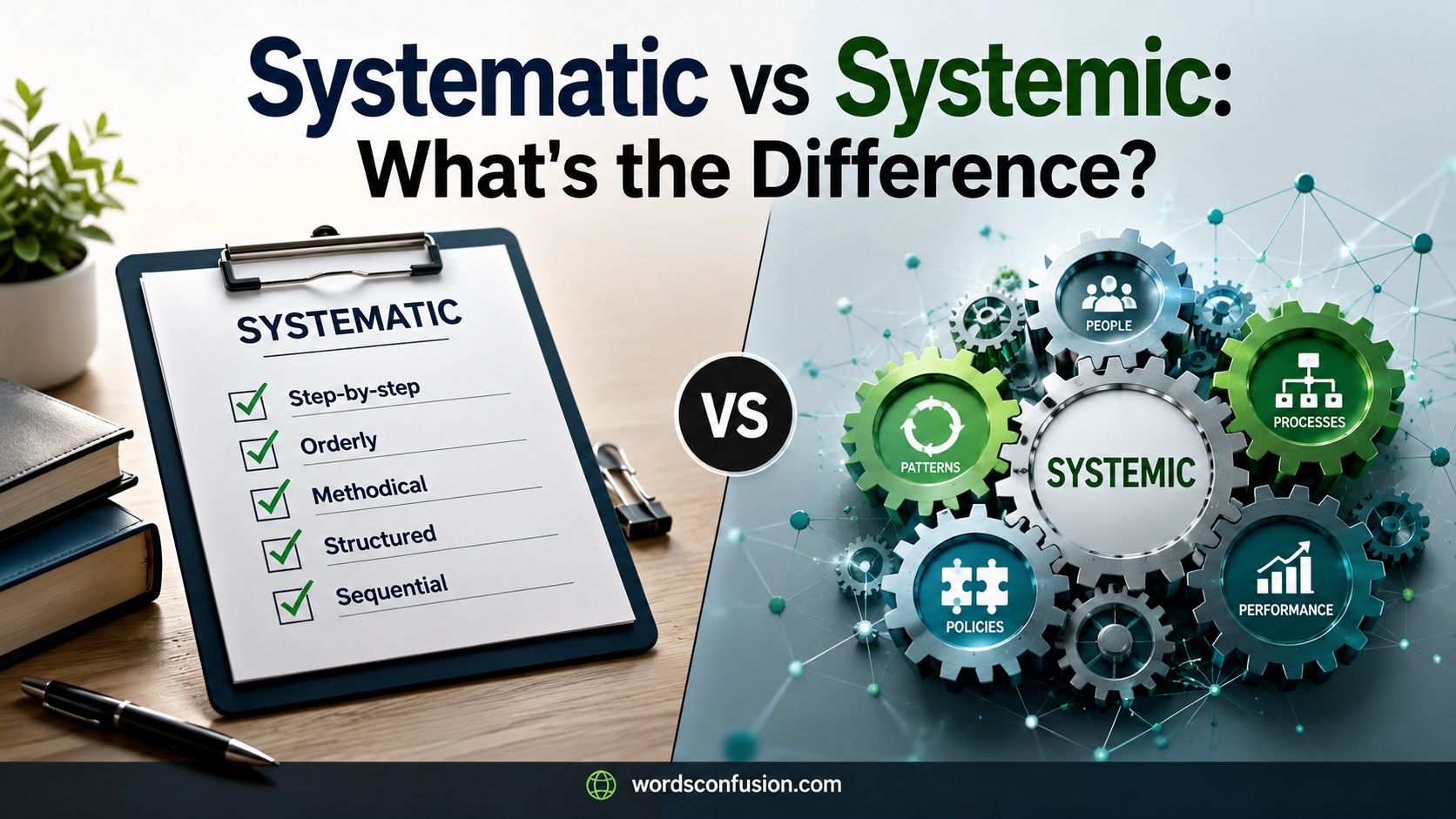 Systematic vs Systemic