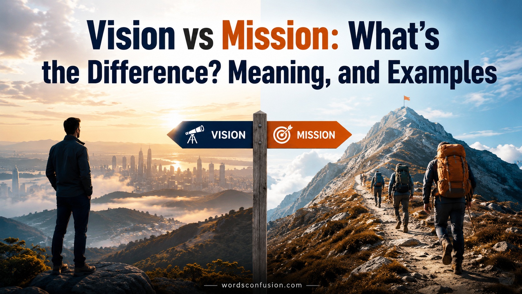 Vision vs Mission