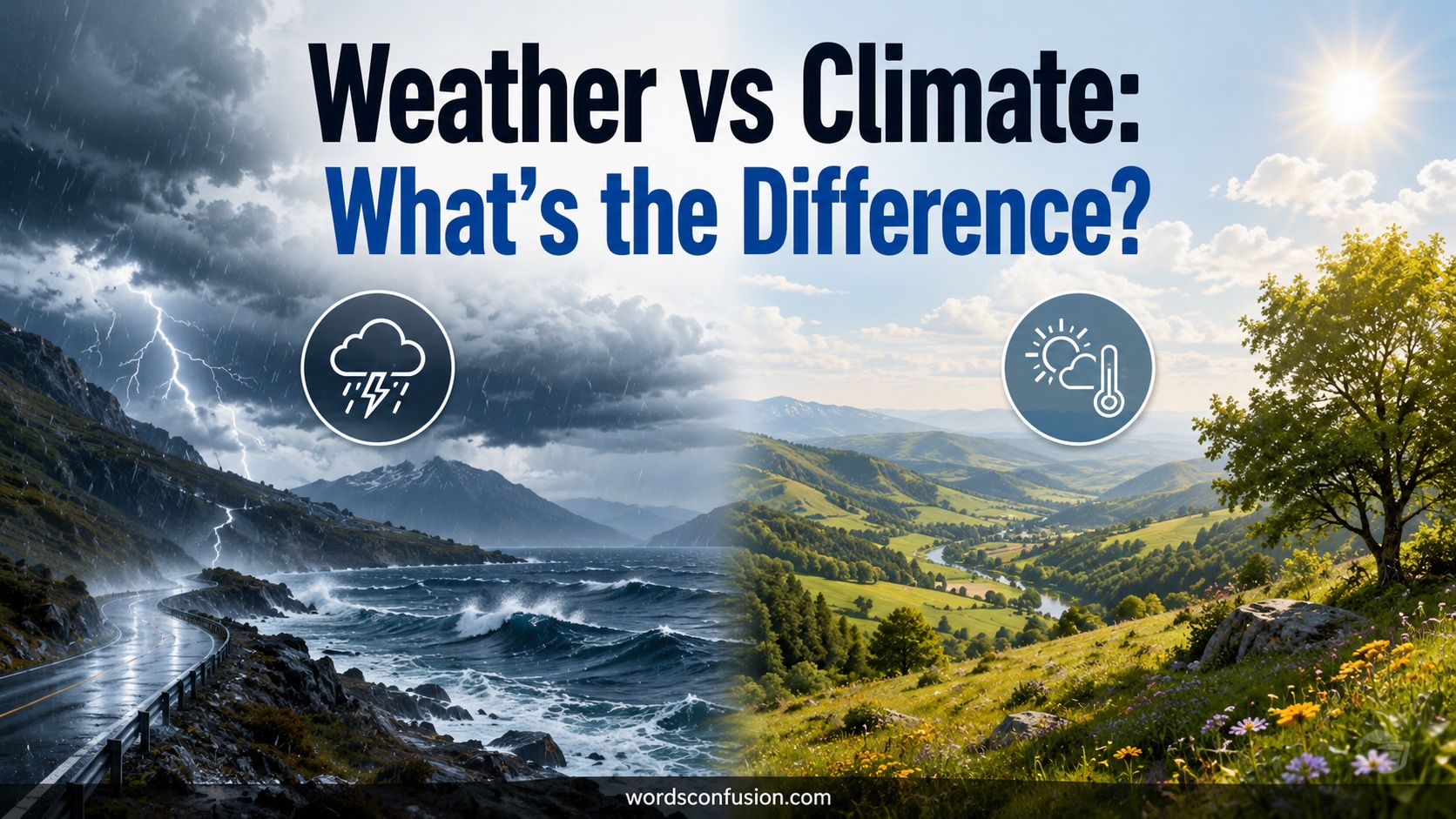 Weather vs Climate