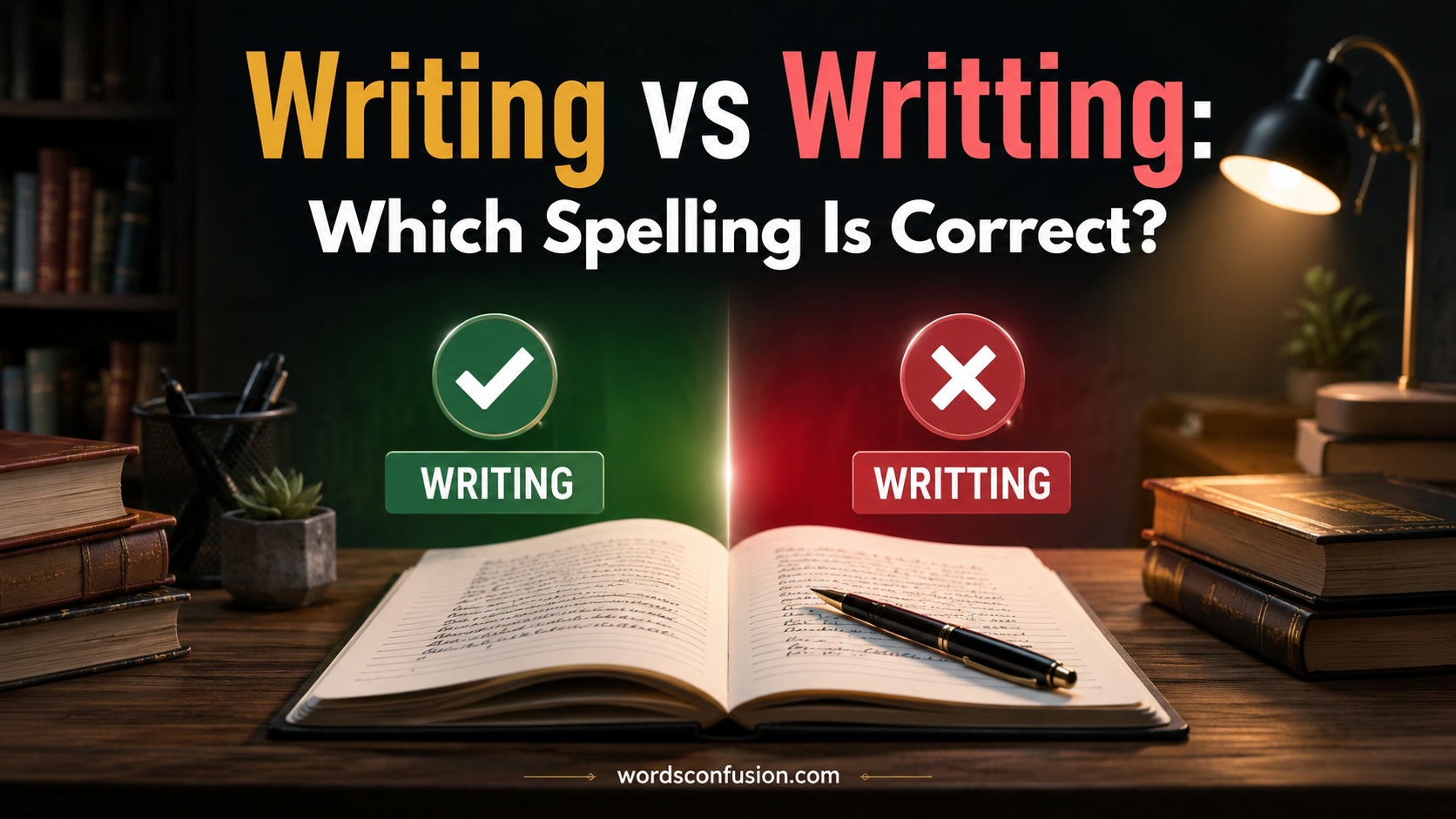 Writing vs Writting