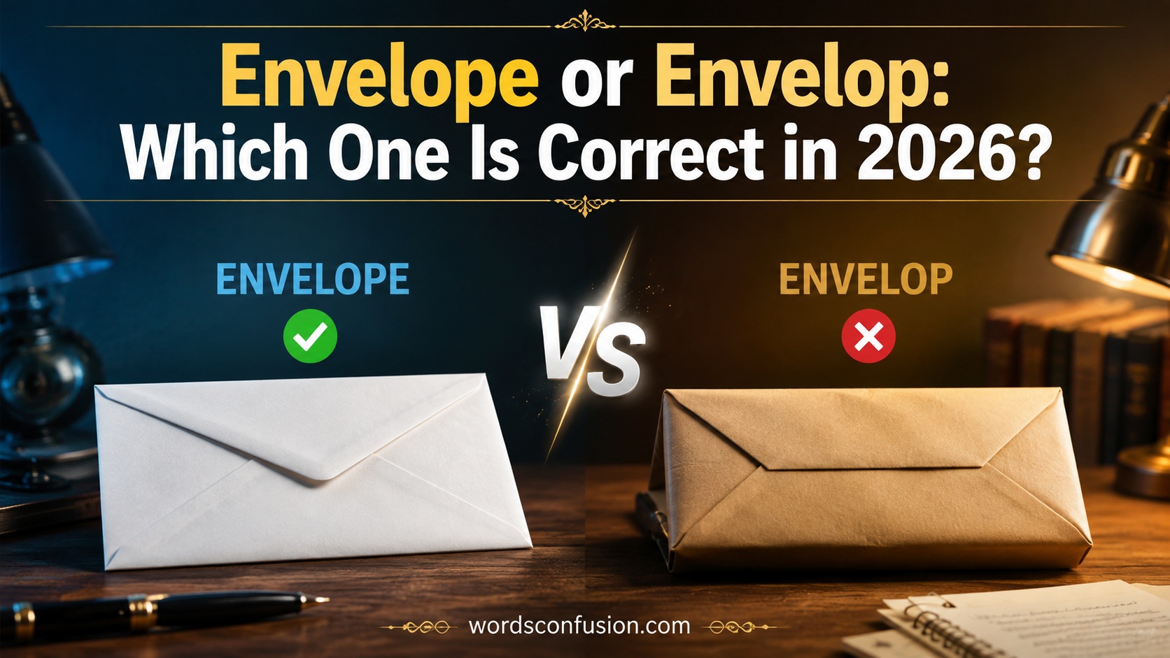 Envelope or Envelop
