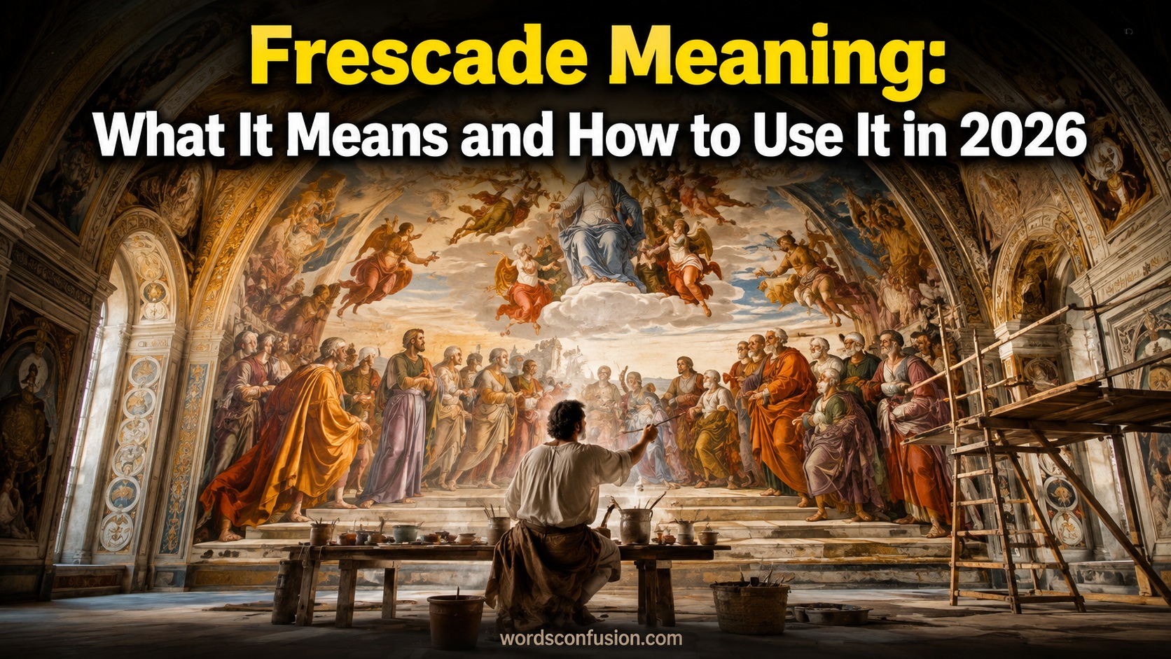 Frescade Meaning