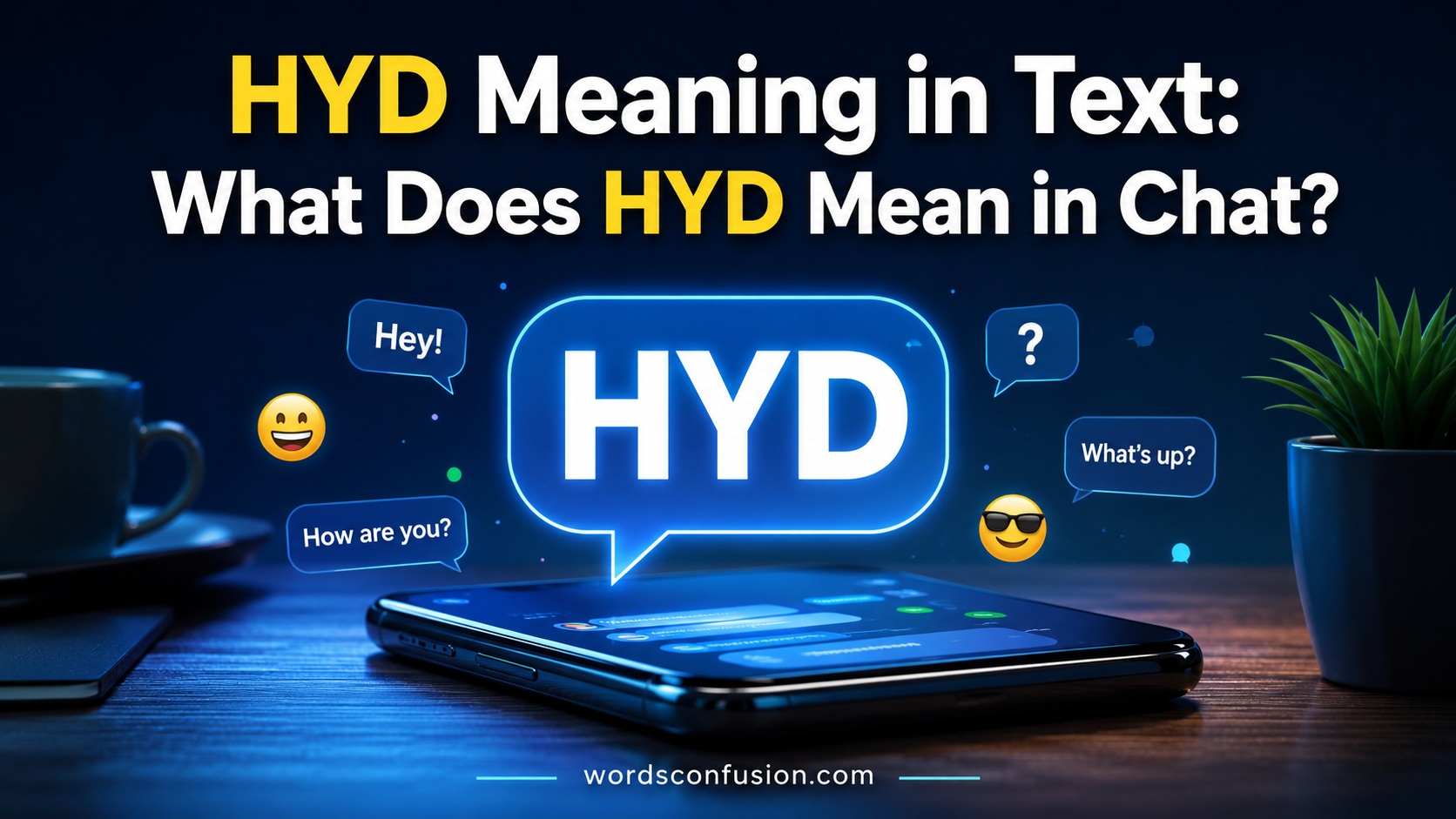 HYD Meaning in Text
