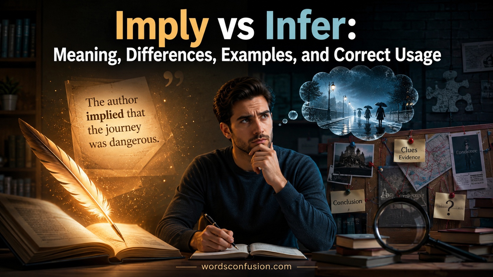 Imply vs Infer