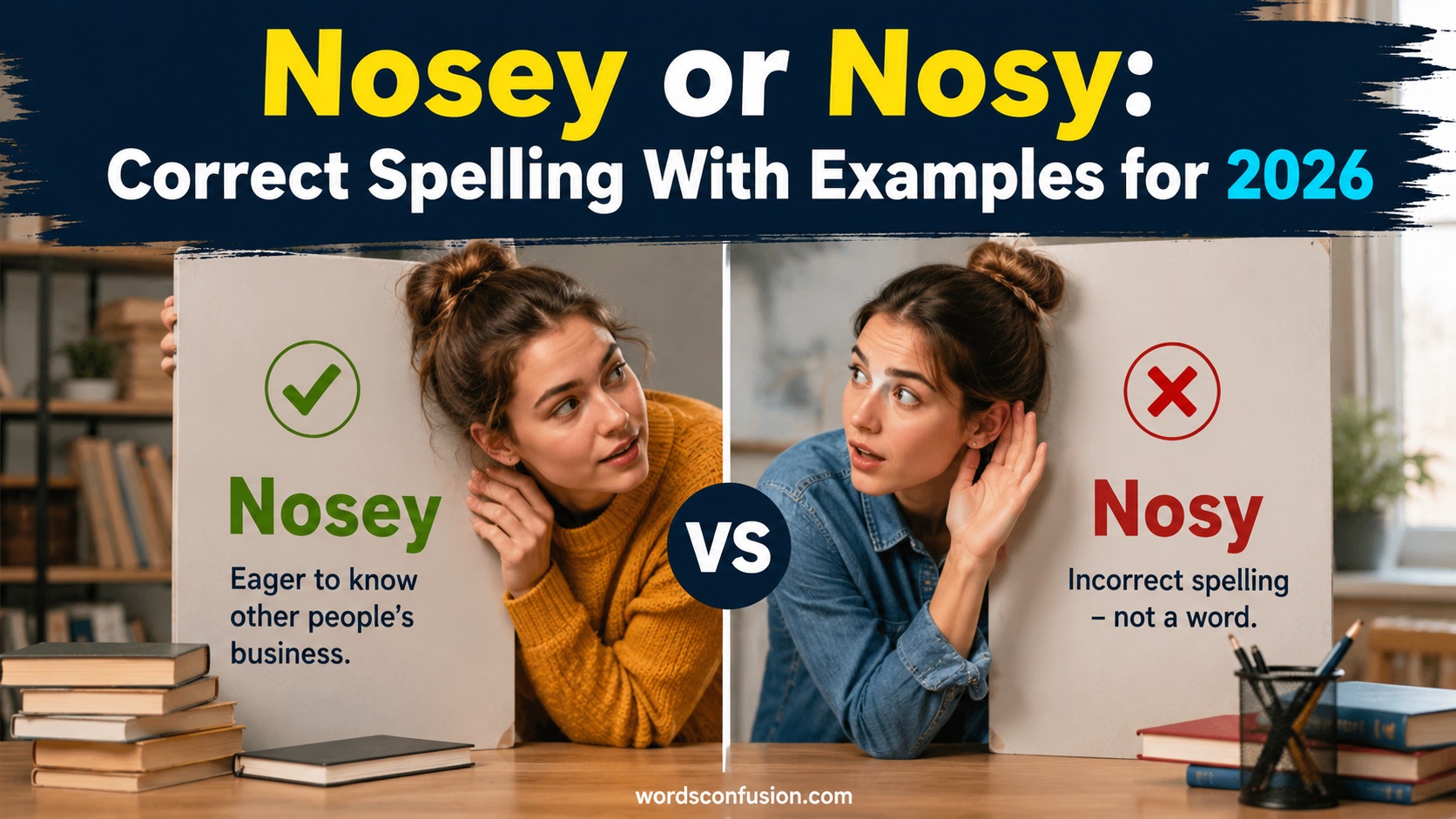 Nosey or Nosy