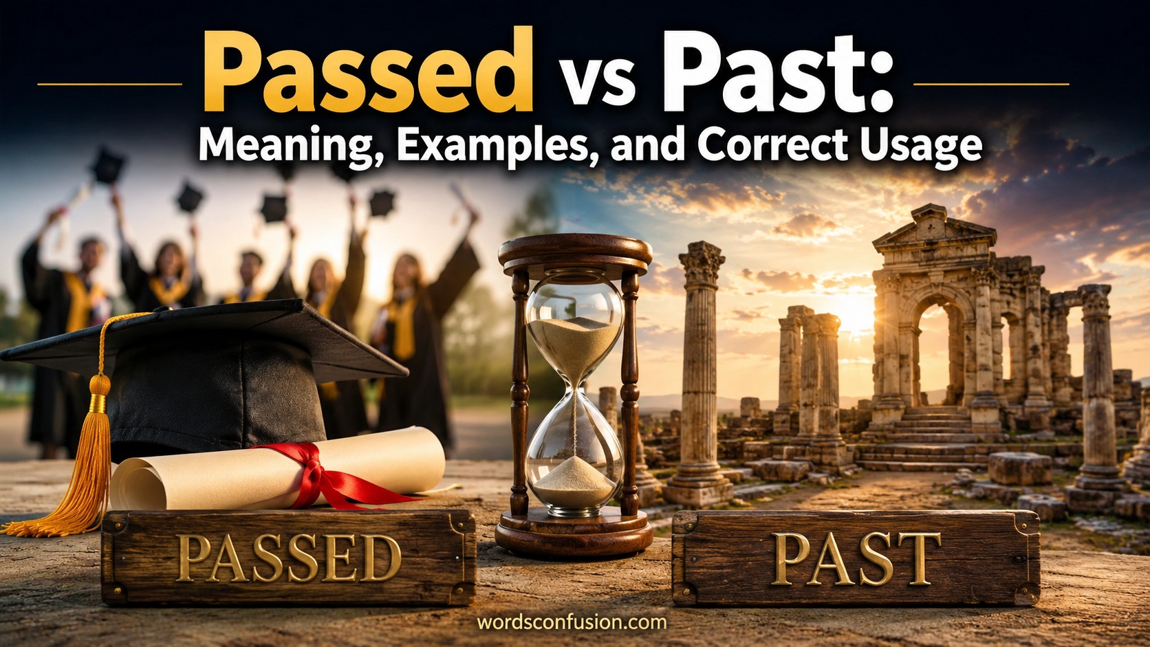 Passed vs Past