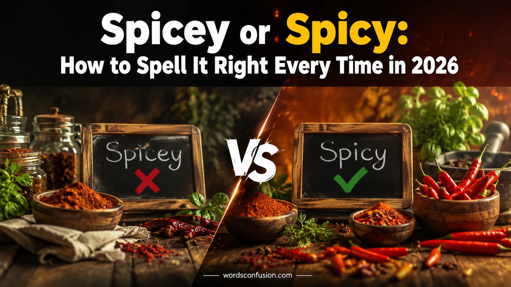Spicey or Spicy