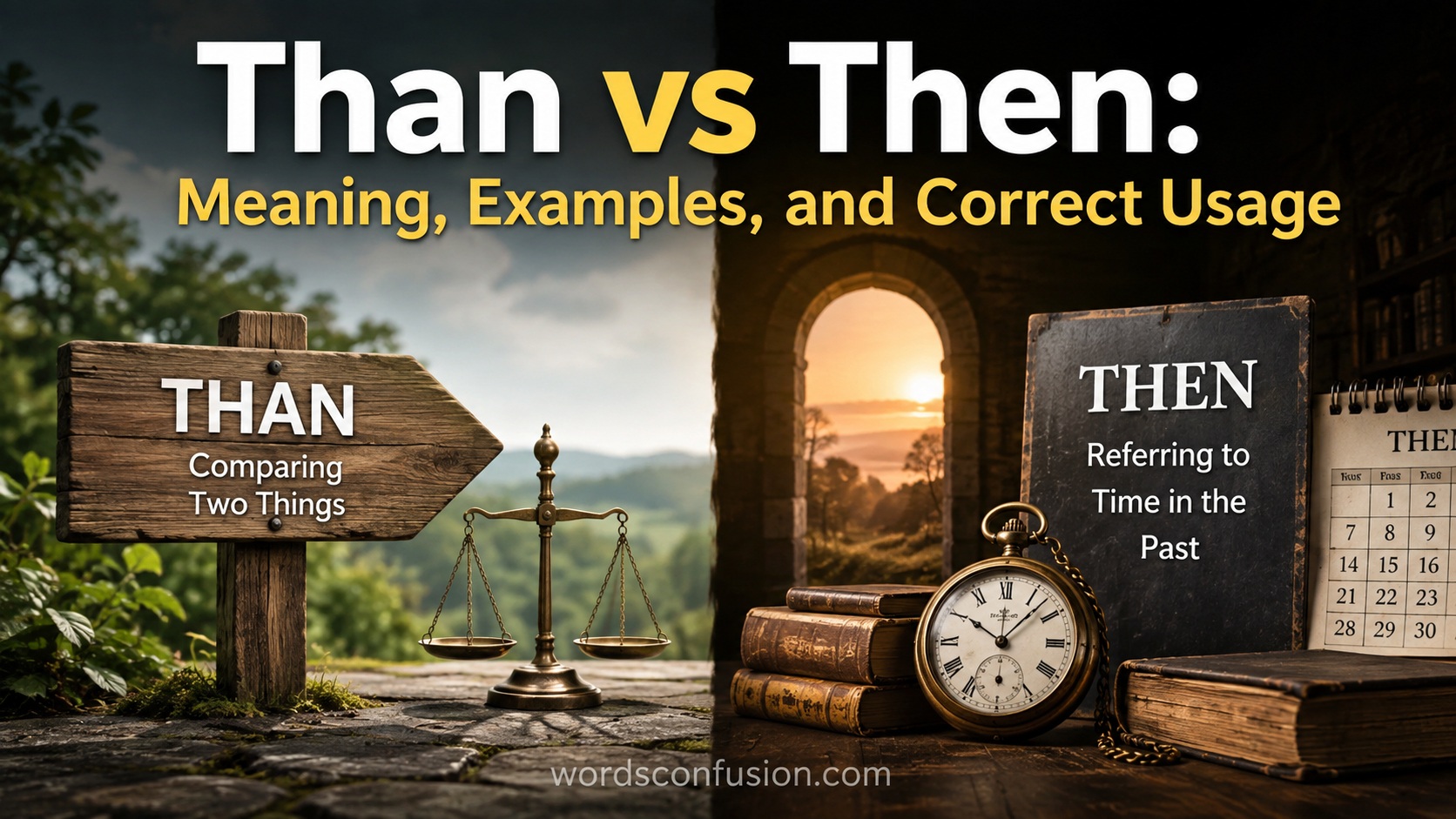 Than vs Then