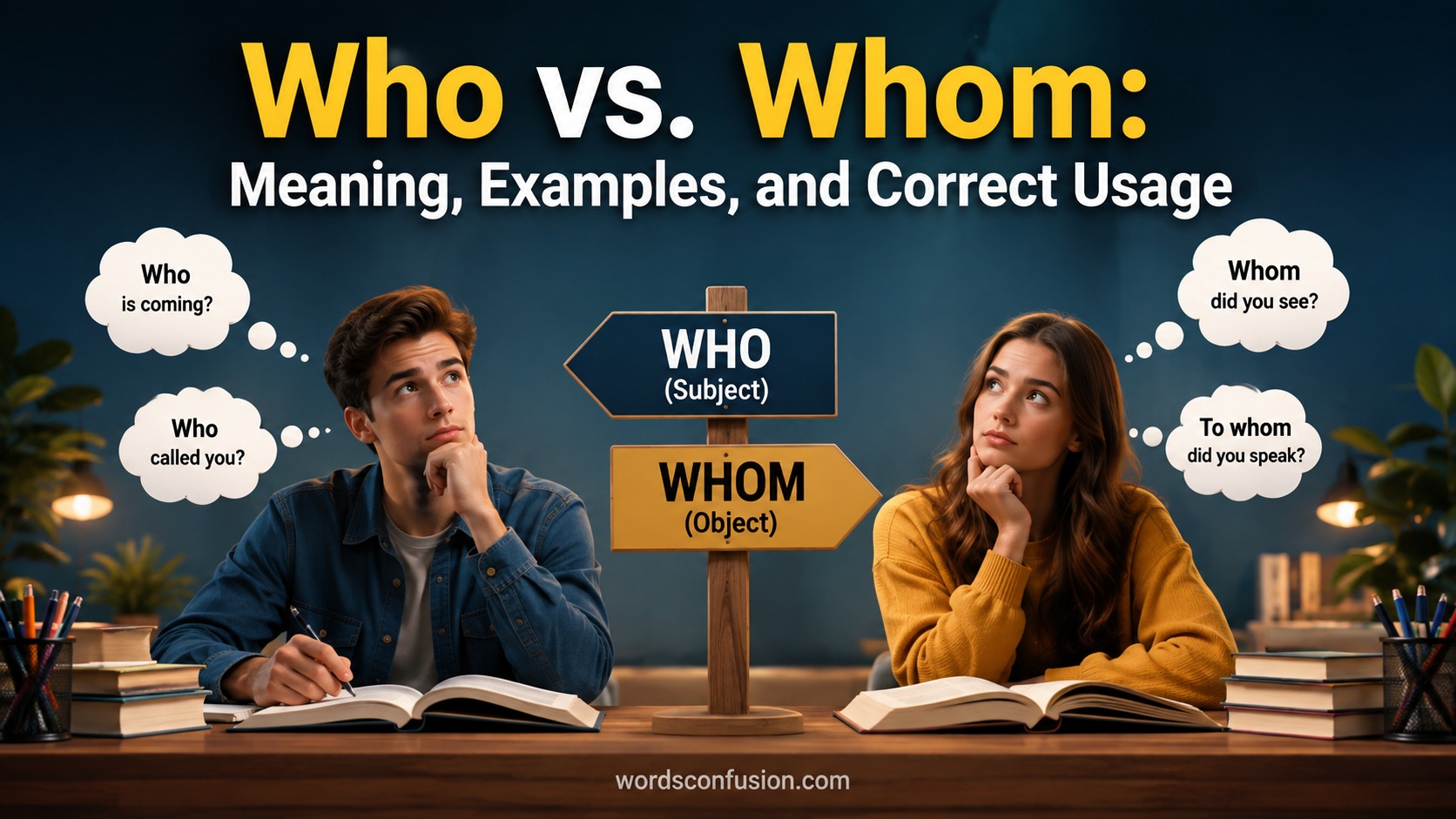 Who vs. Whom