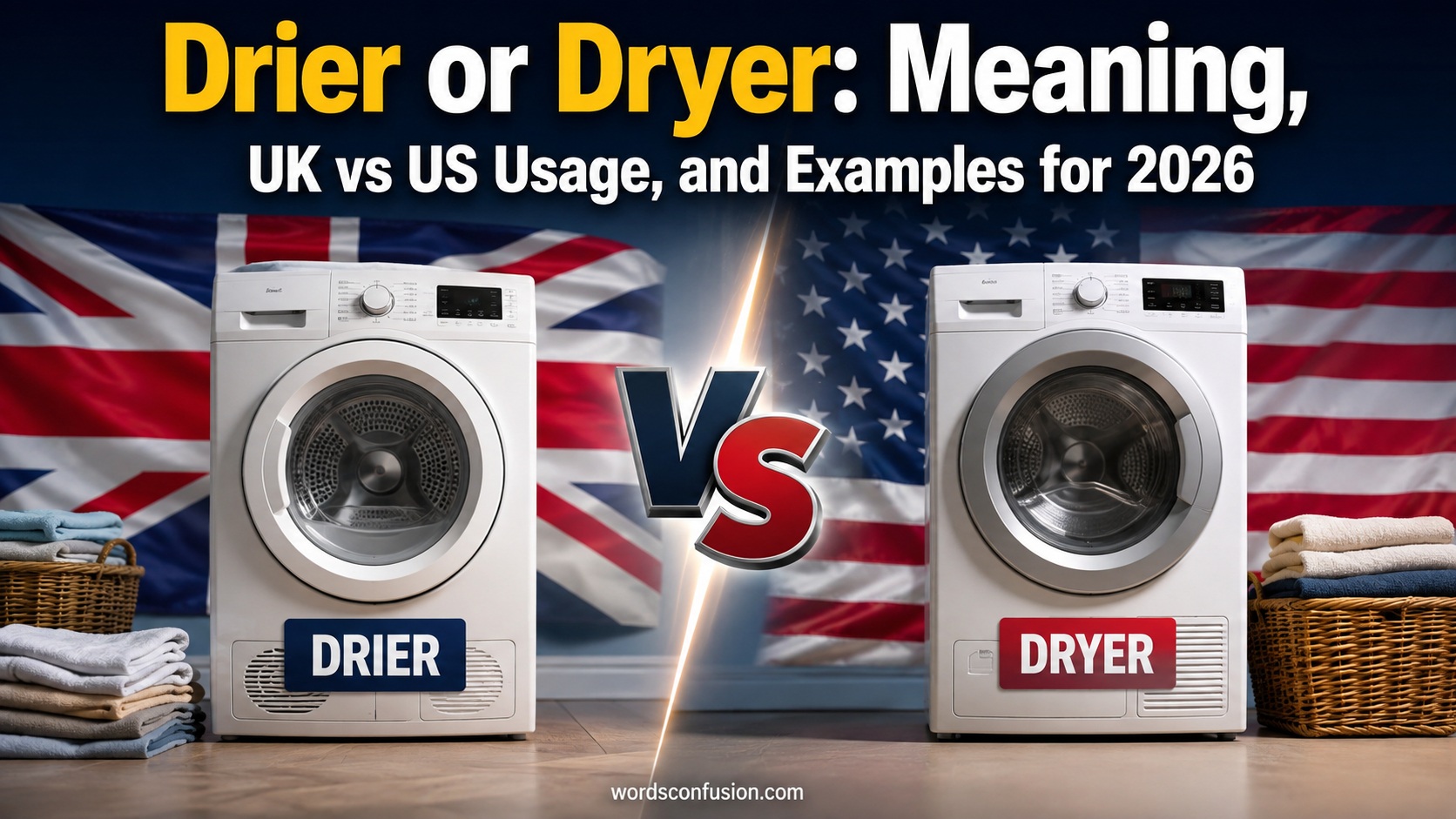 Drier or Dryer